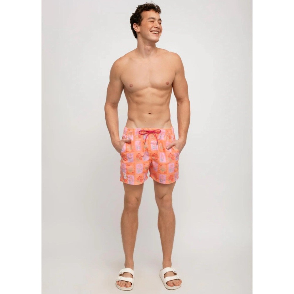 Blackbough Board Shorts in Love Letters Print - Picture 2 of 15